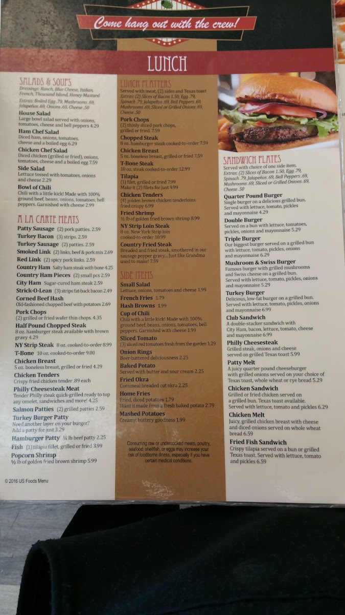 Lakewood Diner Menu - Image 5
